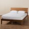 Baxton Studio Eileen Mid-Century Transitional Walnut Brown Finished Wood Queen Size Platform Bed 232-13242-ZORO - alternate 8